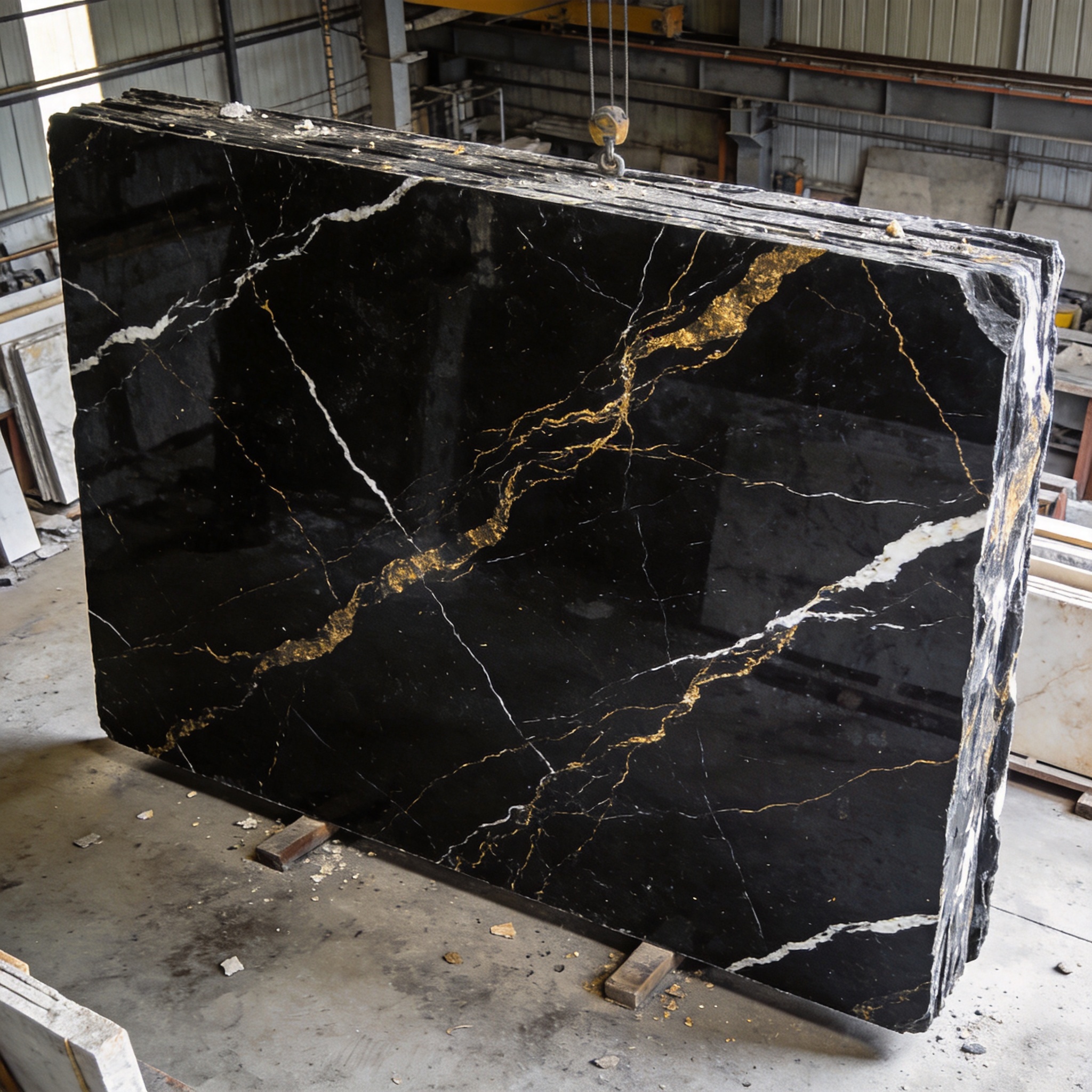 Black Golden Marble